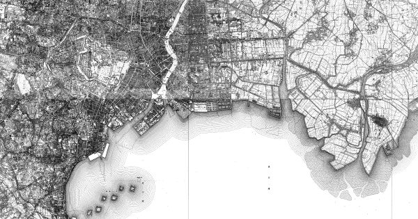 純正品古い地図　日本地図・関東・東海　昭和21年～28年　約33枚　NR12034 古地図